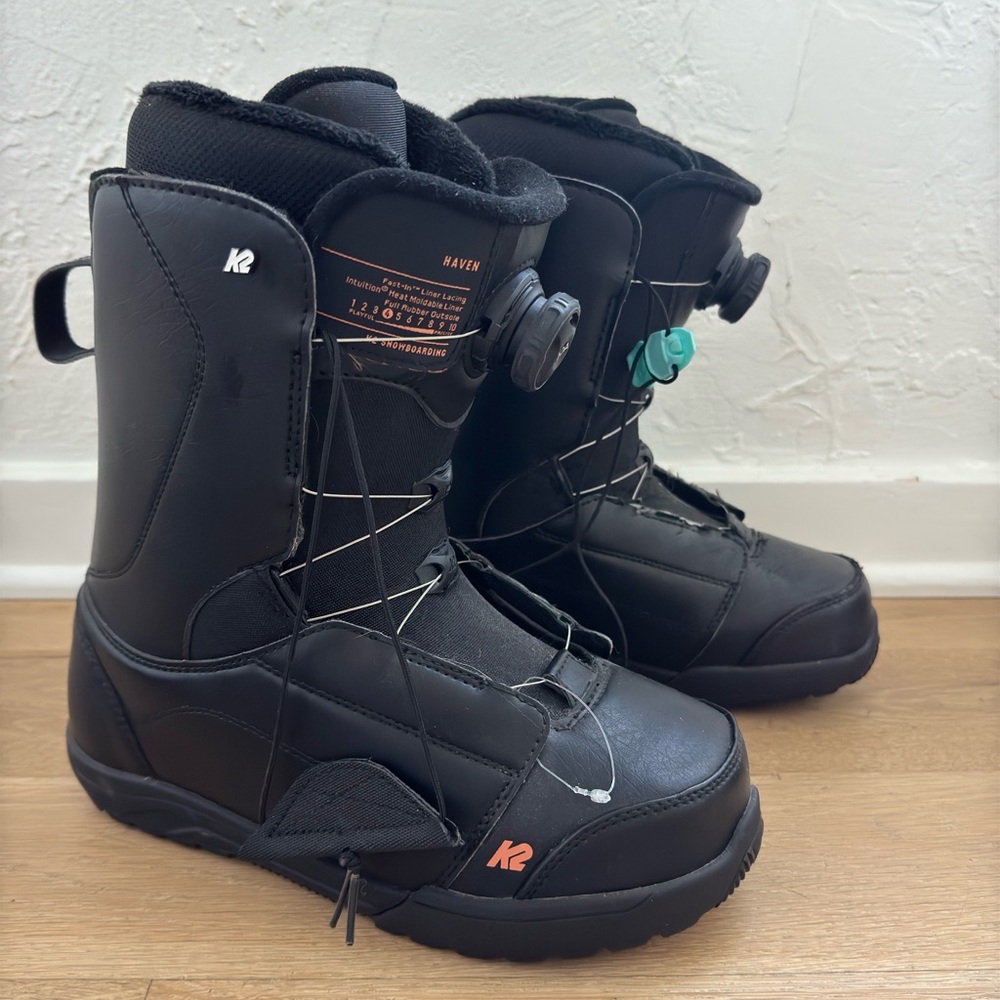 K2 Haven Snowboard boots. Women’s size 9